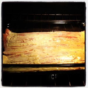 Baking in the oven at 375